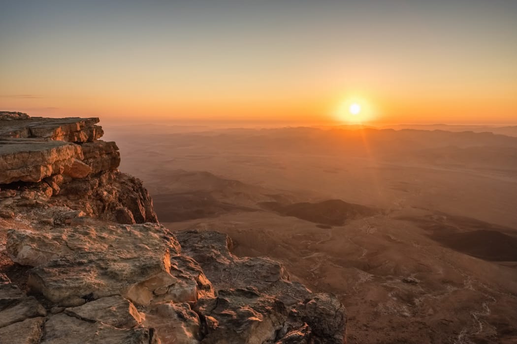 Desert Experiences - Negev desert (Makhtesh Ramon Crater sunrise) Israel DT 149449204