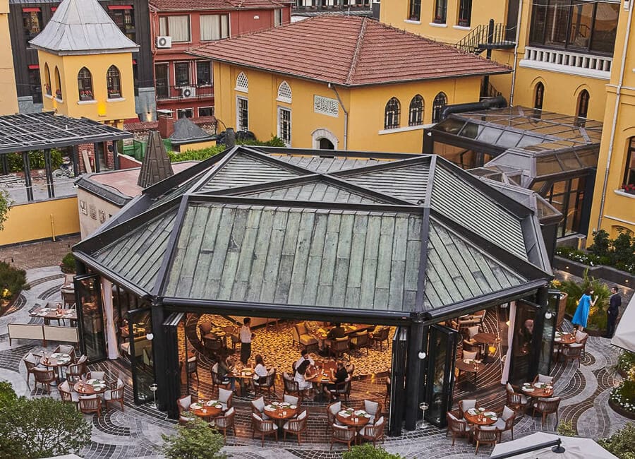 Four Seasons Hotel at Sultanahmet Istanbul Turkiye 3 (Avlu Restaurant)