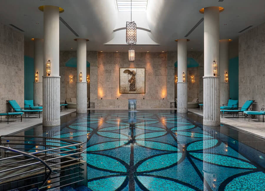 Four Seasons Hotel at the Bosphorus Istanbul Turkiye (Indoor swimming pool)