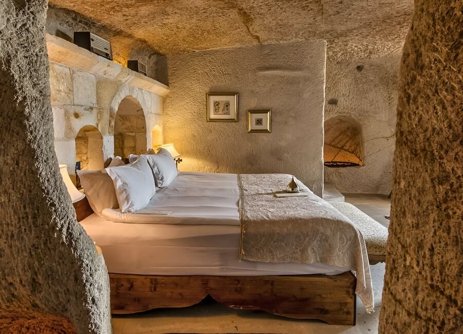 Museum Hotel Cappadocia Turkiye (Kandilli Cave room)