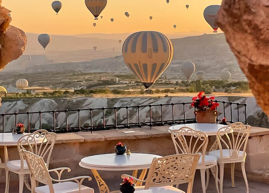 Museum Hotel Cappadocia Turkiye (terrace)