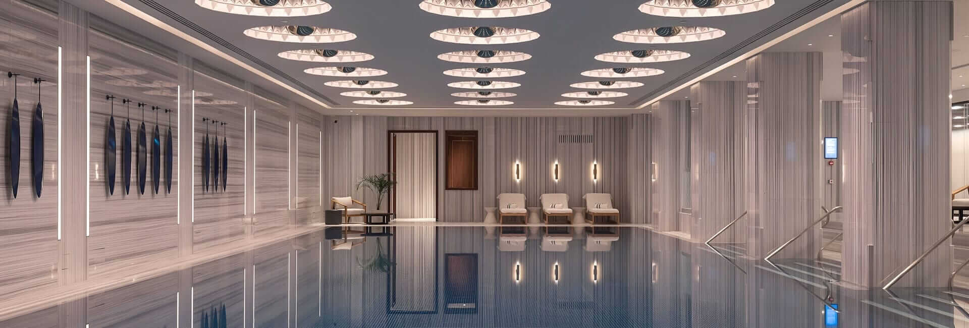 Peninsula Hotel Istanbul Turkiye (Indoor swimming pool) 2