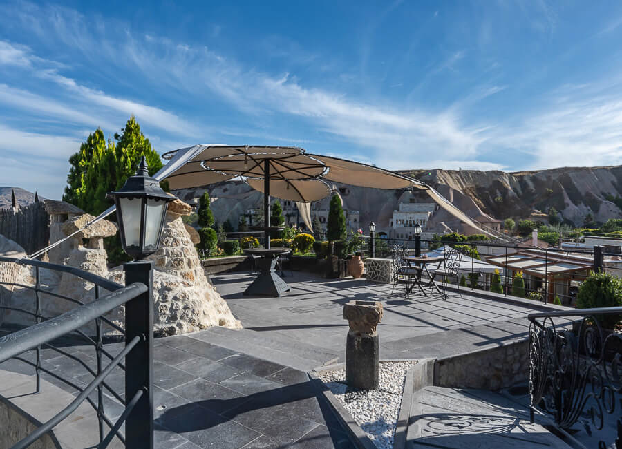 Utopia Cave Cappadocia Turkiye (terrace)