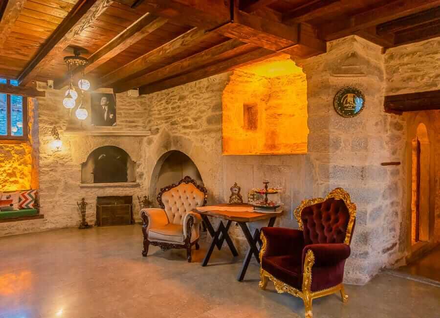 Saffronia 1900 Butik Otel Safranbolu Turkey (Sitting room)
