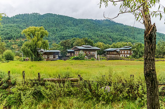 Bumthang (Traditional Bhutanese house)) Bhutan DT 94292054