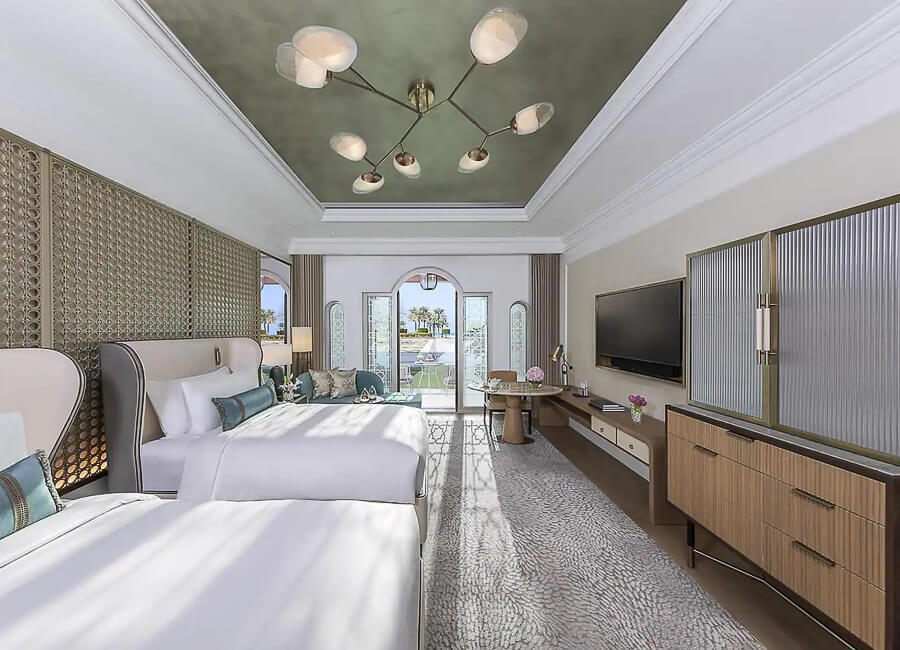 Emirates Palace Mandarin Oriental Abu Dhabi UAE (Deluxe Garden View Room)