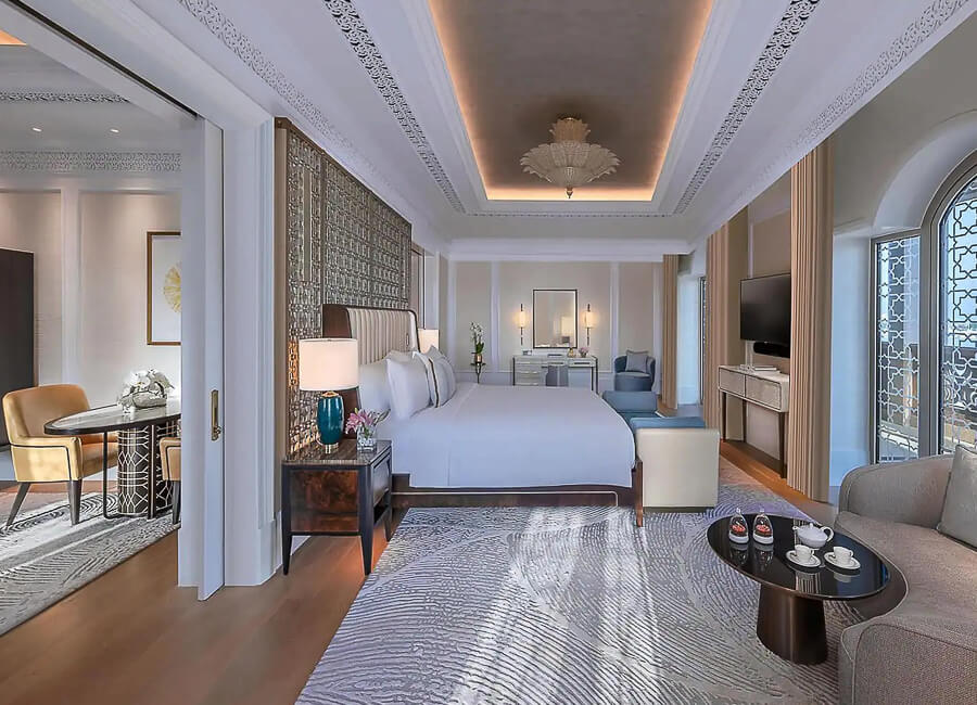 Emirates Palace Mandarin Oriental Abu Dhabi UAE (Panoramic Sea View Suite)