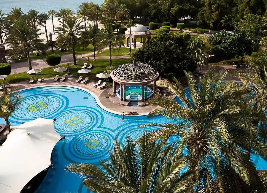 Emirates Palace Mandarin Oriental Abu Dhabi UAE (Swimming pool)