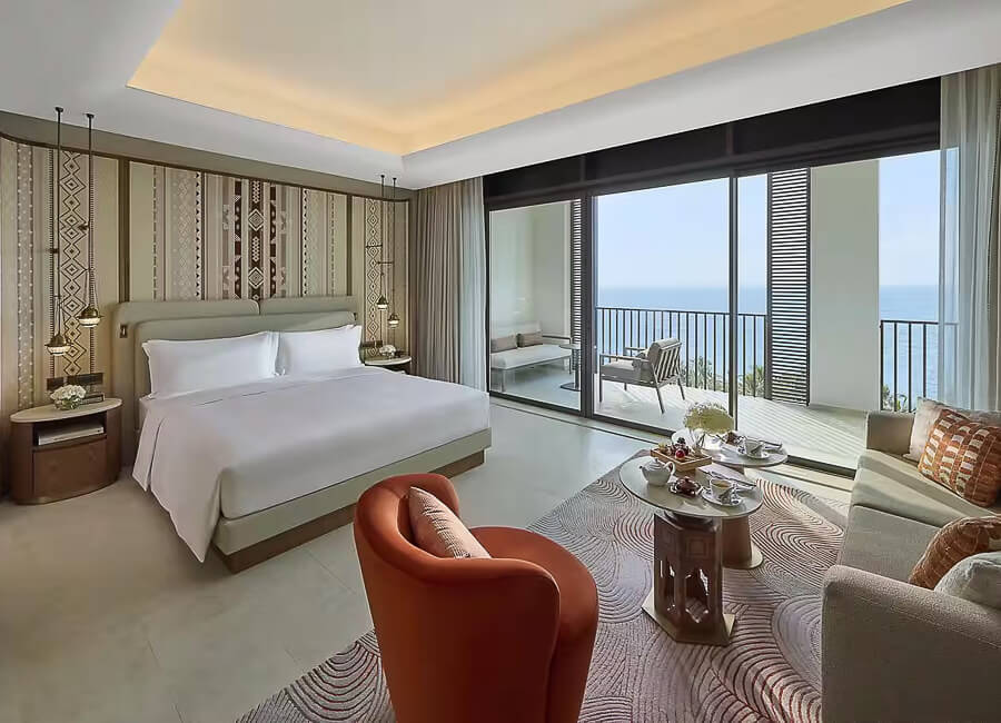 Mandarin Oriental, Muscat Oman (Deluxe Sea View Room)