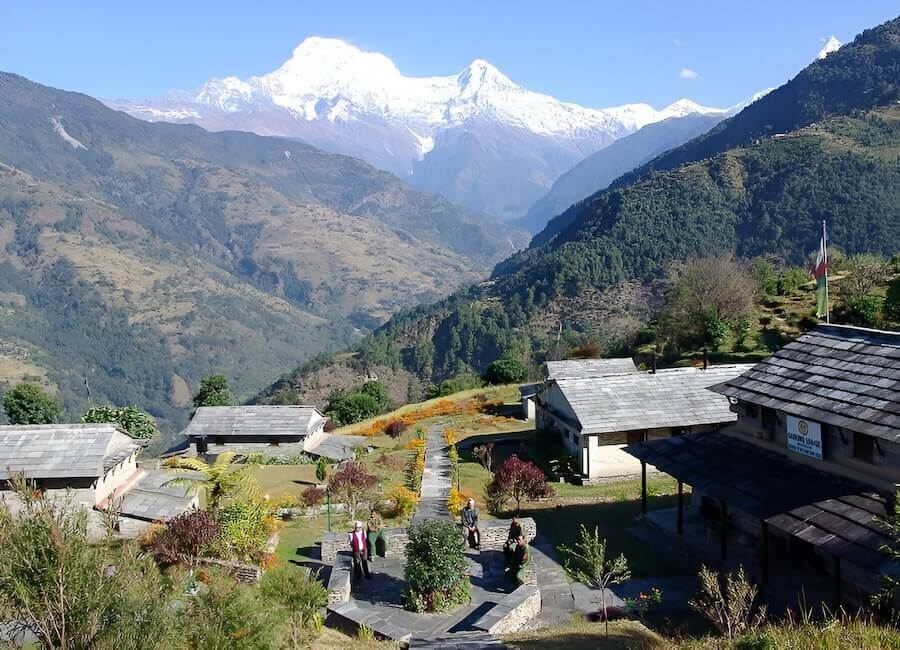 Mountain Lodge of Nepal Majgaon Lodge Annapurna region Nepal-2