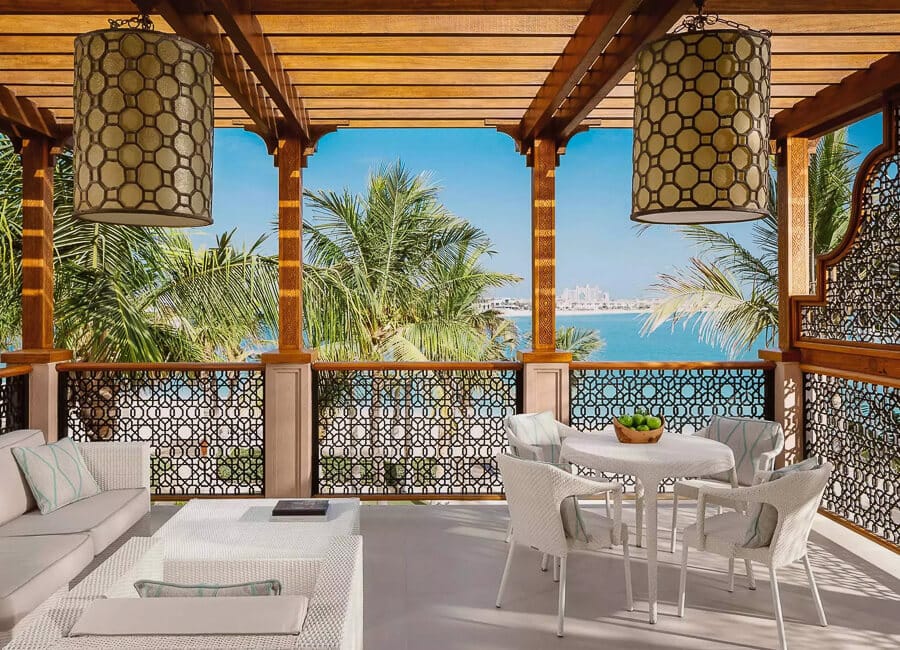 One&Only The Palm Dubai UAE (Executive Suite terrace)