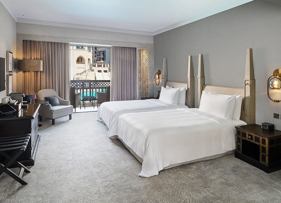 Palace Downtown Dubai UAE (Deluxe Lake View Room)