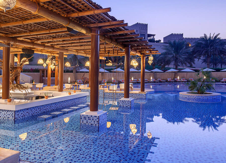 Qasr Al Sarab Desert Resort By Anantara Liwa Desert UAE (Naseen Pool Bar)