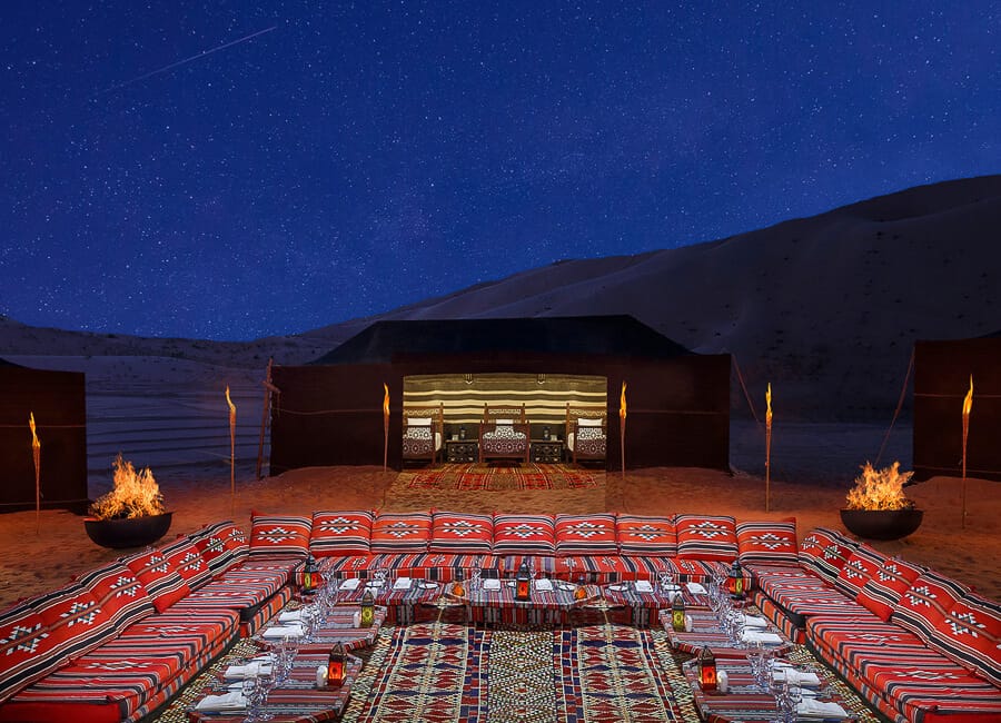 Qasr Al Sarab Desert Resort By Anantara Liwa Desert UAE (Nujum Desert Camp)