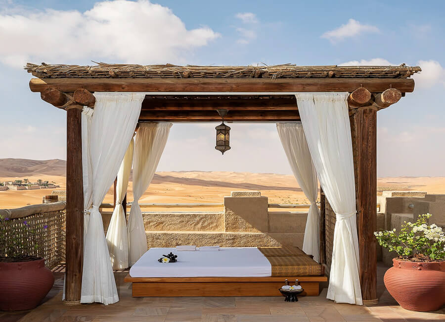 Qasr Al Sarab Desert Resort By Anantara Liwa Desert UAE (Spa Thai Cabana)