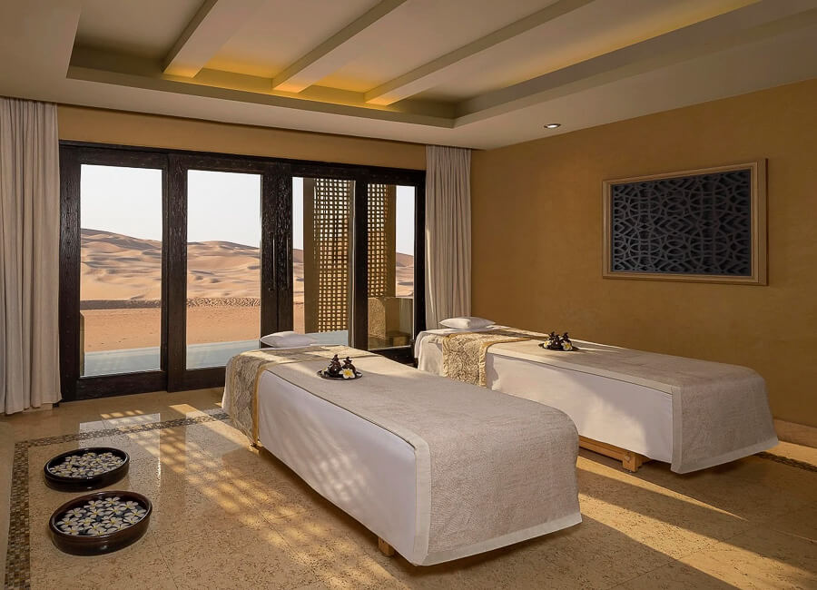 Qasr Al Sarab Desert Resort By Anantara Liwa Desert UAE (Spa Treatment Room)