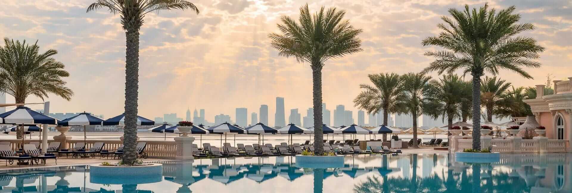 Raffles The Palm Dubai UAE (swimming pool) 1
