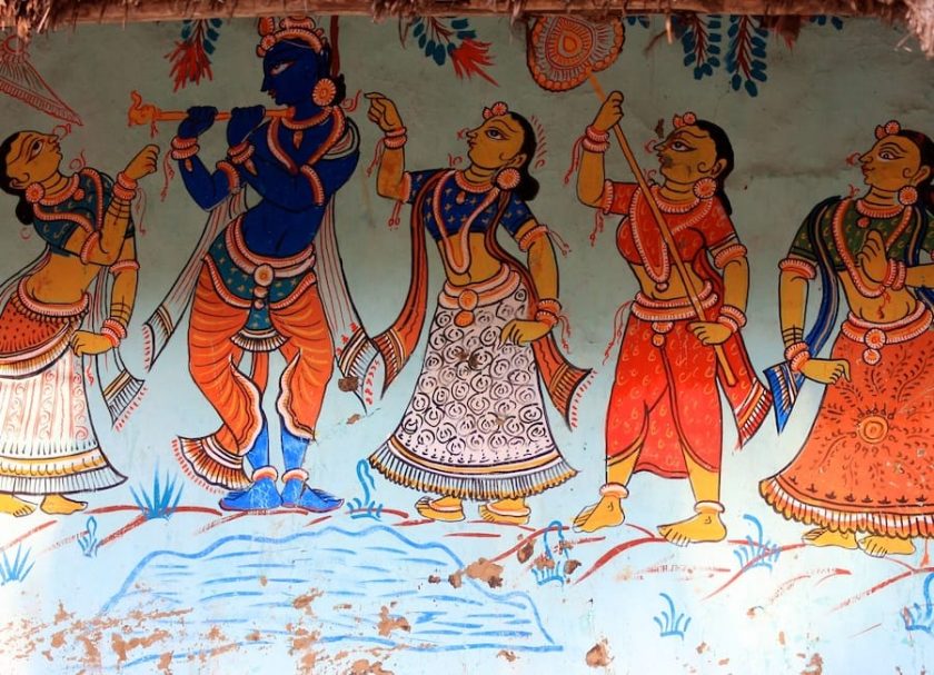 Raghurajpur painting village, Odisha © Bennetts