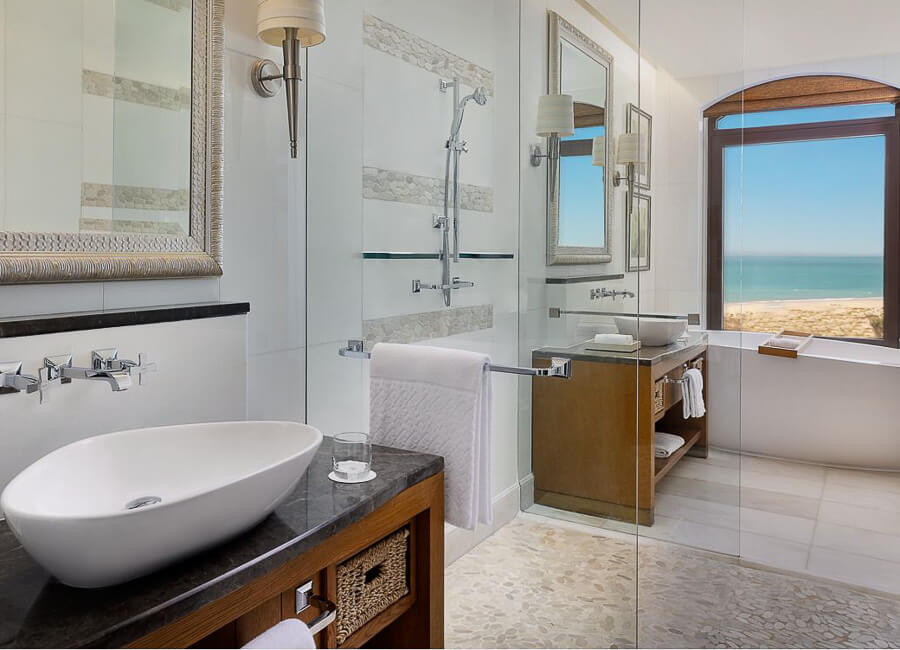 The St. Regis Saadiyat Island Resort, Abu Dhabi UAE (Premium Seaview Room bathroom)