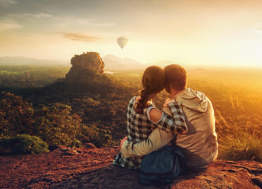 Sigiriya Rock (Lion Peak. sunset) Sri Lanka DT 170818457