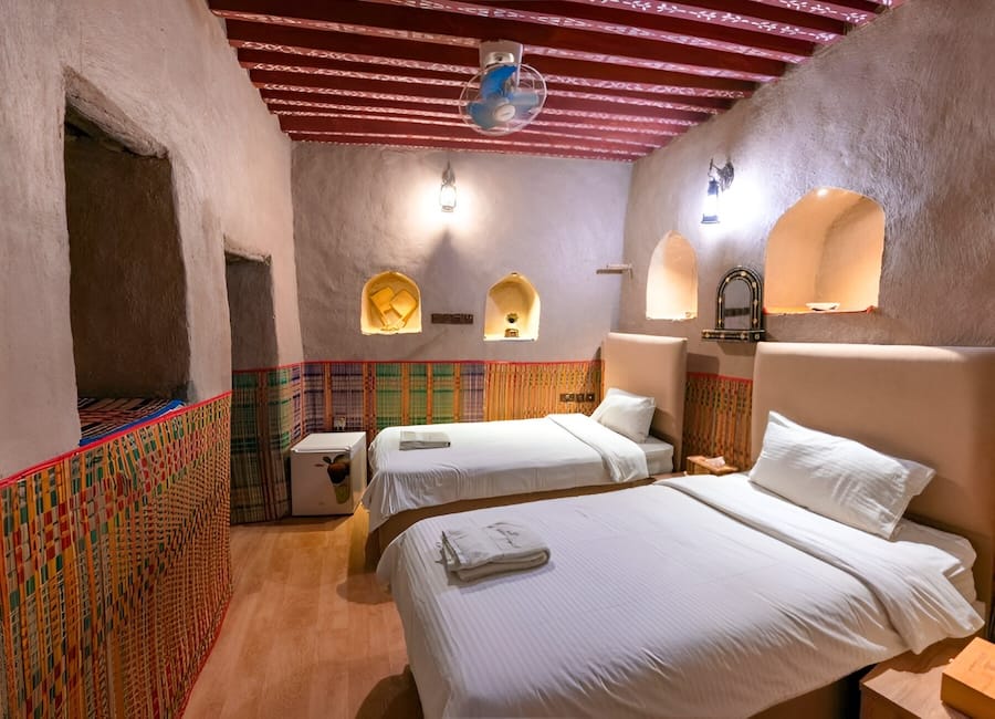 Antique Inn Nizwa, Oman (Twin Bedroom) 1