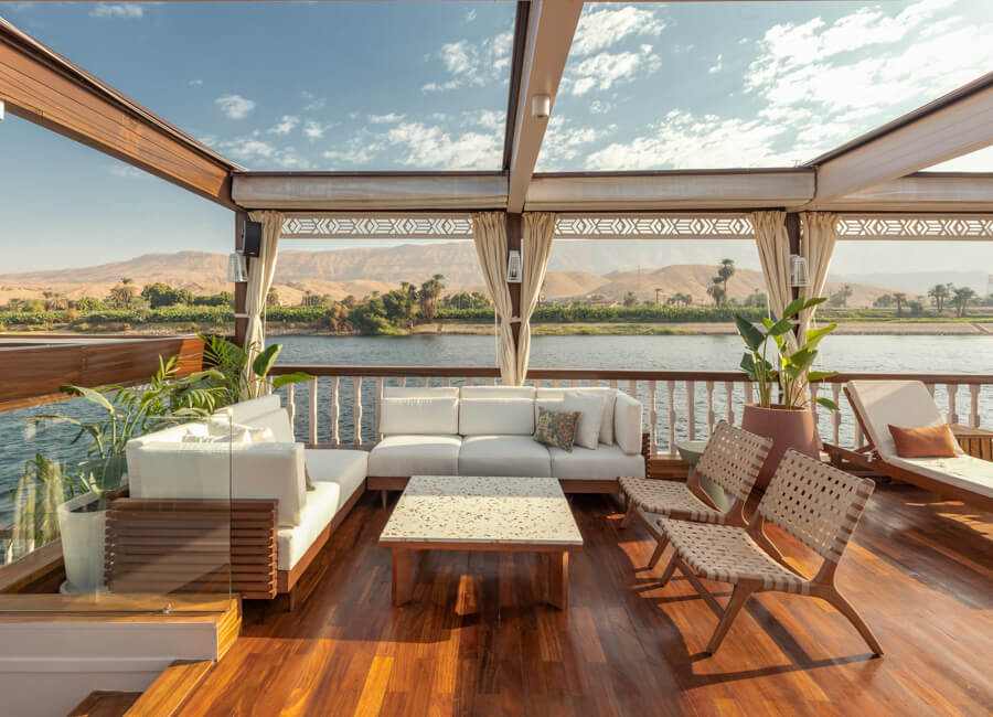 Musk Dahabiya Nile Cruise Egypt (On deck) 14