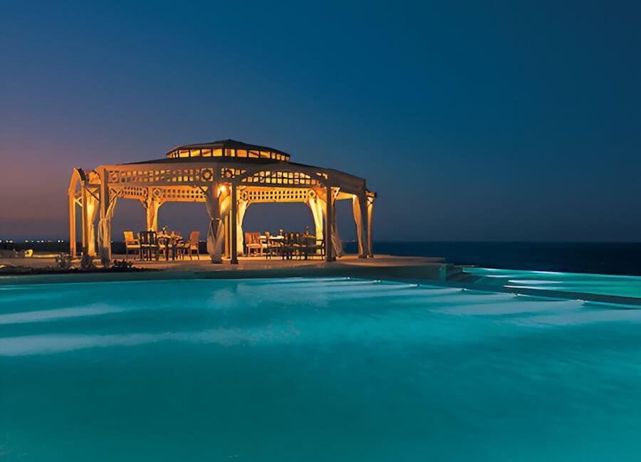 Oberoi Sahl Hasheesh Hotel Red Sea Egypt (Pergola Restaurant)