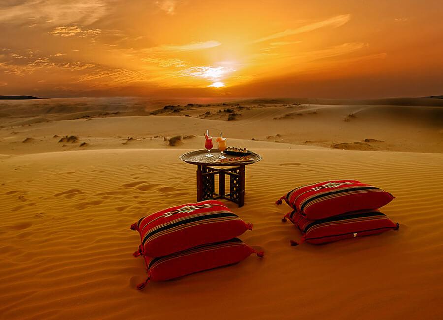 1000 Nights Camp Wahiba Sands Oman (Sundowners)