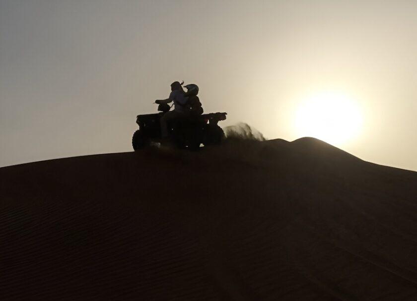 Quad Biking in Oman - Divya Kandasamy
