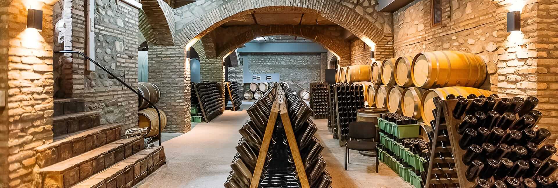 Schuchmann Wines Chateau & Spa Telavi Georgia (Wine Cellar)