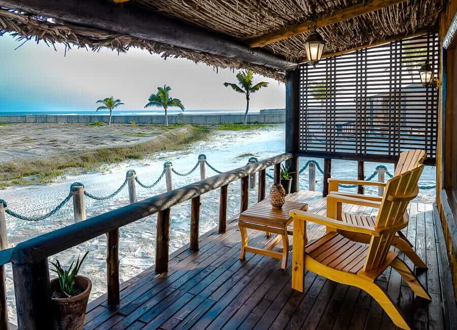 Souly Ecolodge Salalah Oman (Verandah)