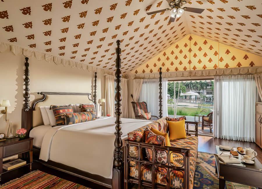 Taj Usha Kiran Palace Gwalior India (Luxury Tent with Sit Out)
