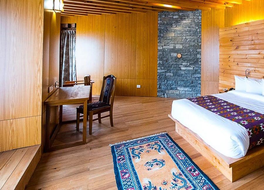 Bumthang Mountain Resort Jakar Bhutan (Bedroom)