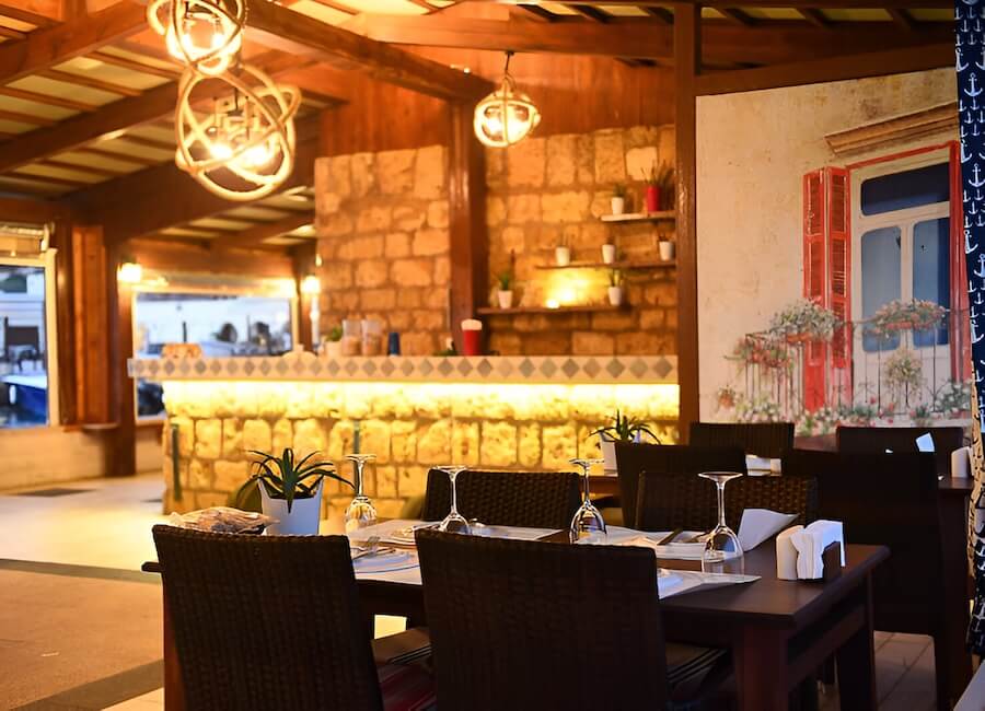 Byblos Sur Mer Hotel Byblos Lebanon (Dar L’Azrak Restaurant)