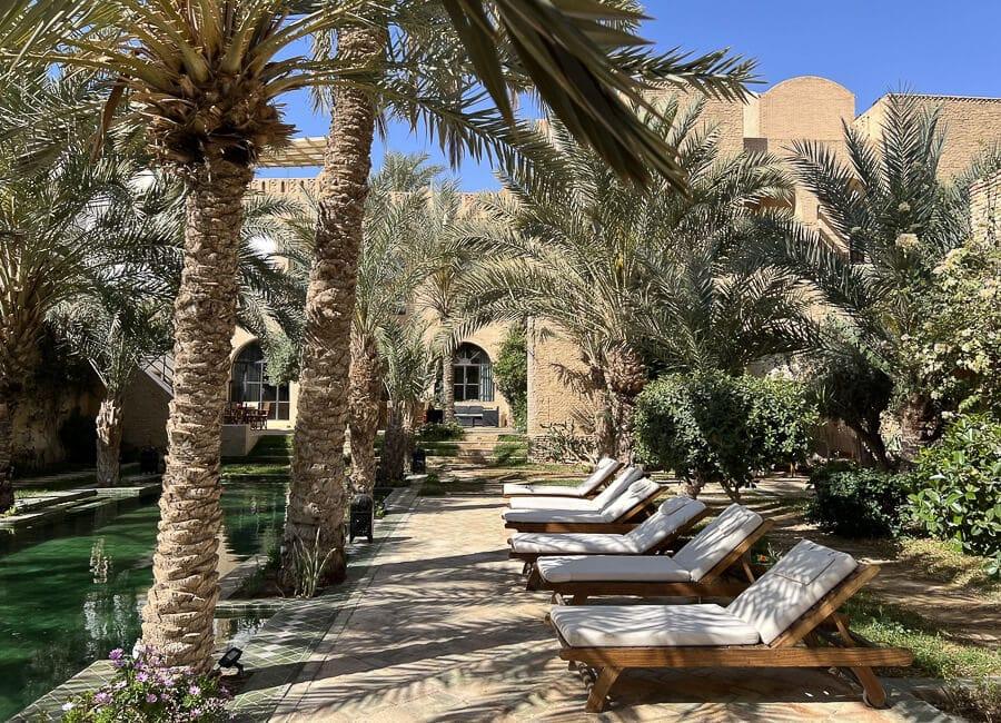 Dar Tozeur Tozeur Tunisia (pool and garden)