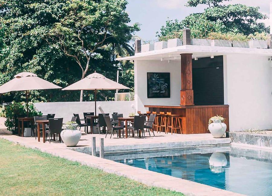 Deluxe Ocean View room, Lantern Boutique Hotel near Mirissa (71 Bistro and Bar)