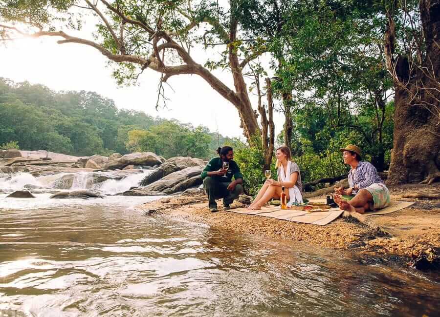 Gal Oya Lodge Gal Oya National Park Sri Lanka (National Park Picnic)