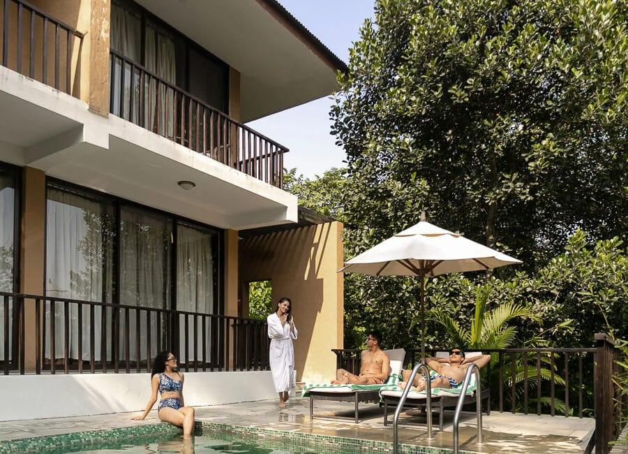 Kasara Resort Chitwan National Park Nepal (Family Villa)