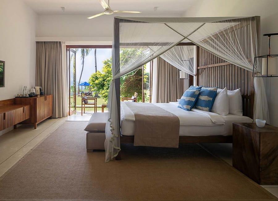 Kumu Beach Balapitiya Sri Lanka (Ocean View Bedroom) 1