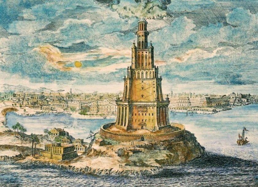 Pharos Alexandria (Fischer von Erlach) (Wikimedia Commons)