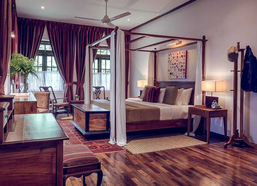 Stafford Bungalow Hill Country (near Nuwara Eliya) Sri Lanka (Heritage Bungalow Master Suite)