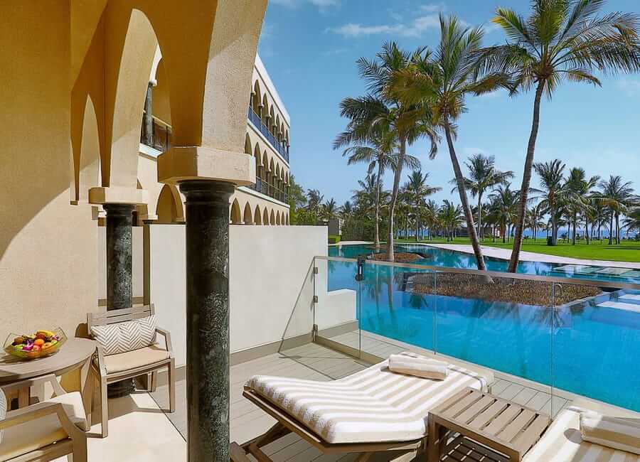 Al Bustan Palace Hotel Muscat Oman (Lagoon Guest Room)