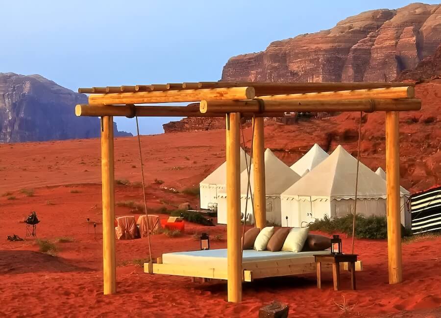 Discovery Bedu Wadi Rum Jordan (Lounge area)