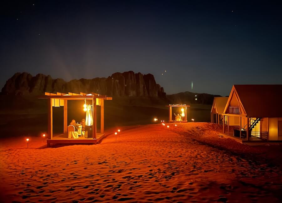 Discovery Bedu Wadi Rum Jordan (Outdoor Dining)