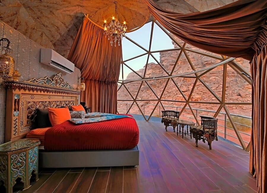 Memories Aicha Camp Wadi Rum Jordan (Panoramic Luxury Suite Tent)