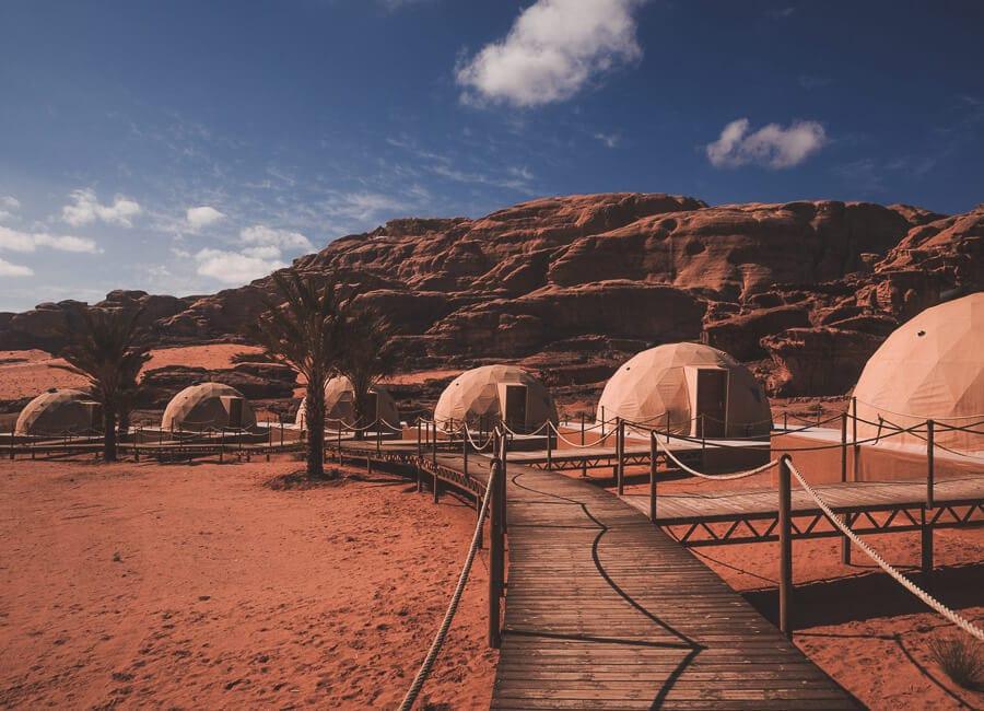Palmera Camp Wadi Rum Jordan (Martian Dome) 3