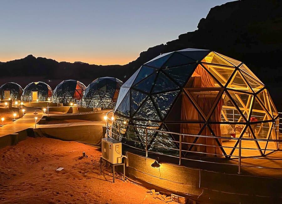 Palmera Camp Wadi Rum Jordan (Martian Dome) 4