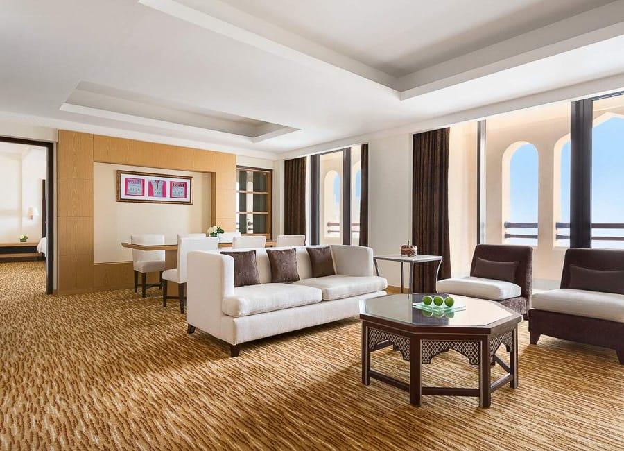 Shangri-La Barr Al Jissah Resort and Spa Muscat Oman (Al Bandar Hotel One Bedroom Suite)