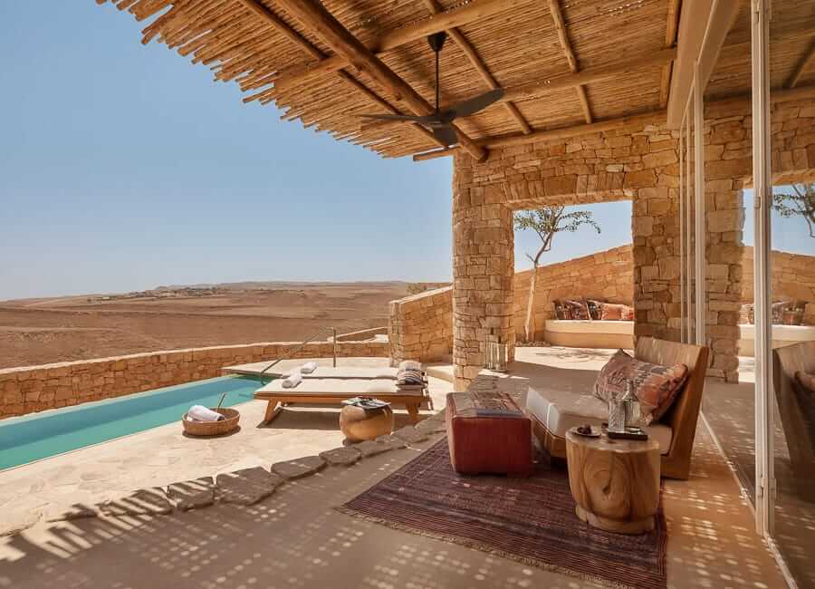 Six Senses Shaharut Negev Desert Israel (Panorama Pool Villa)
