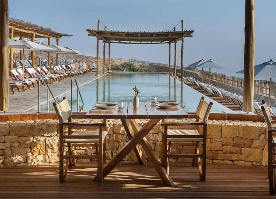 Six Senses Shaharut Negev Desert Israel (Pool Bar Restaurant)